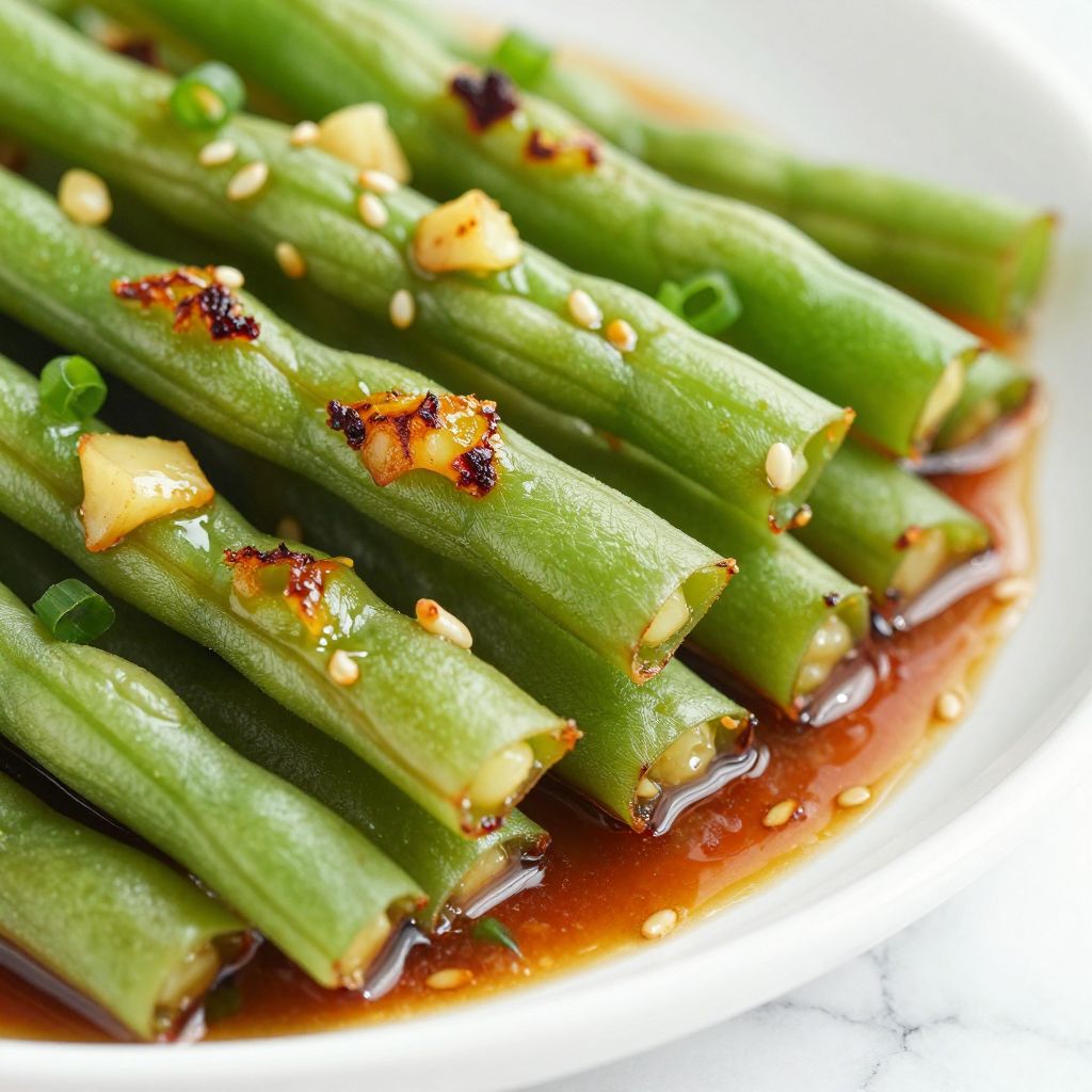Asian Green Beans Cooking Step