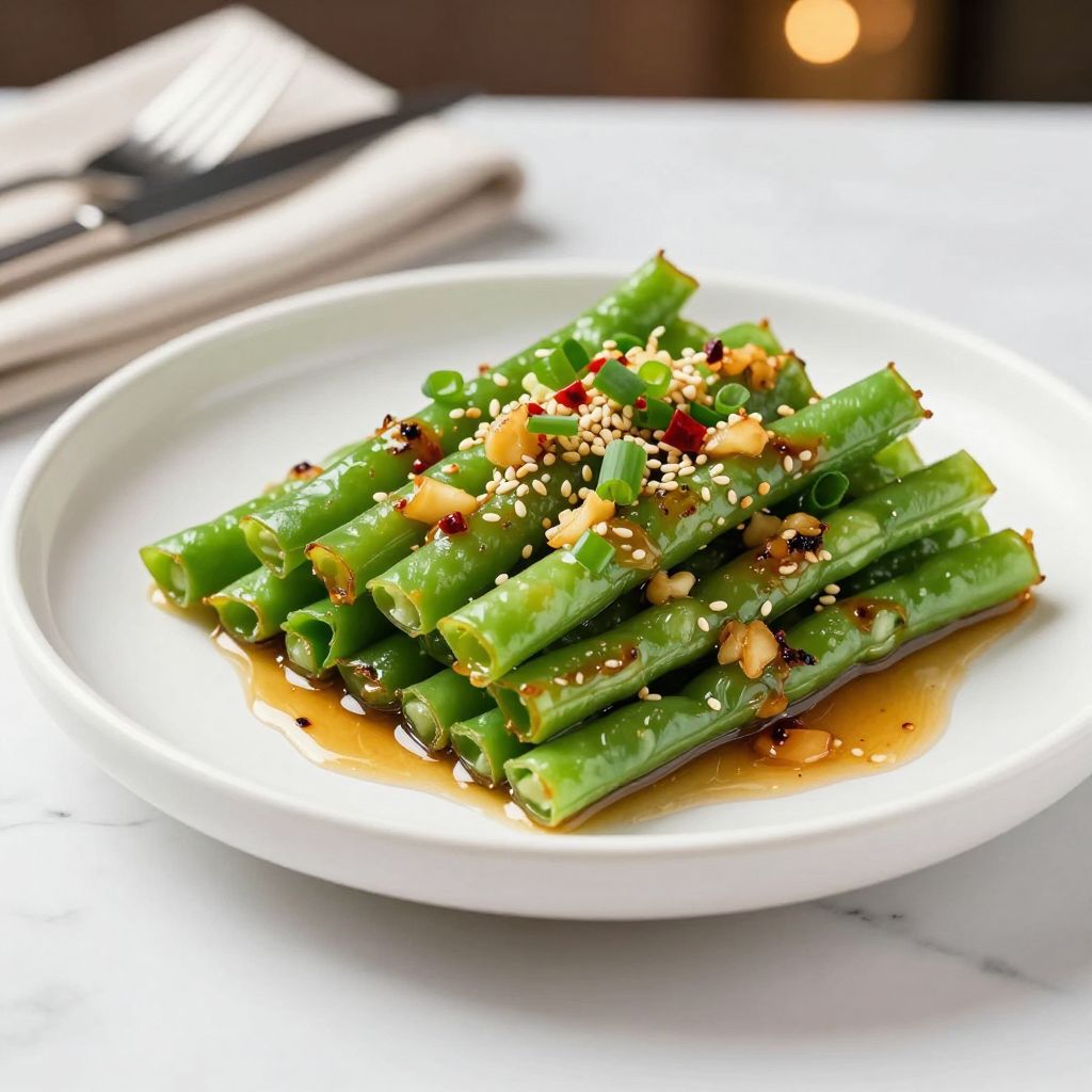 Finished Asian Green Beans