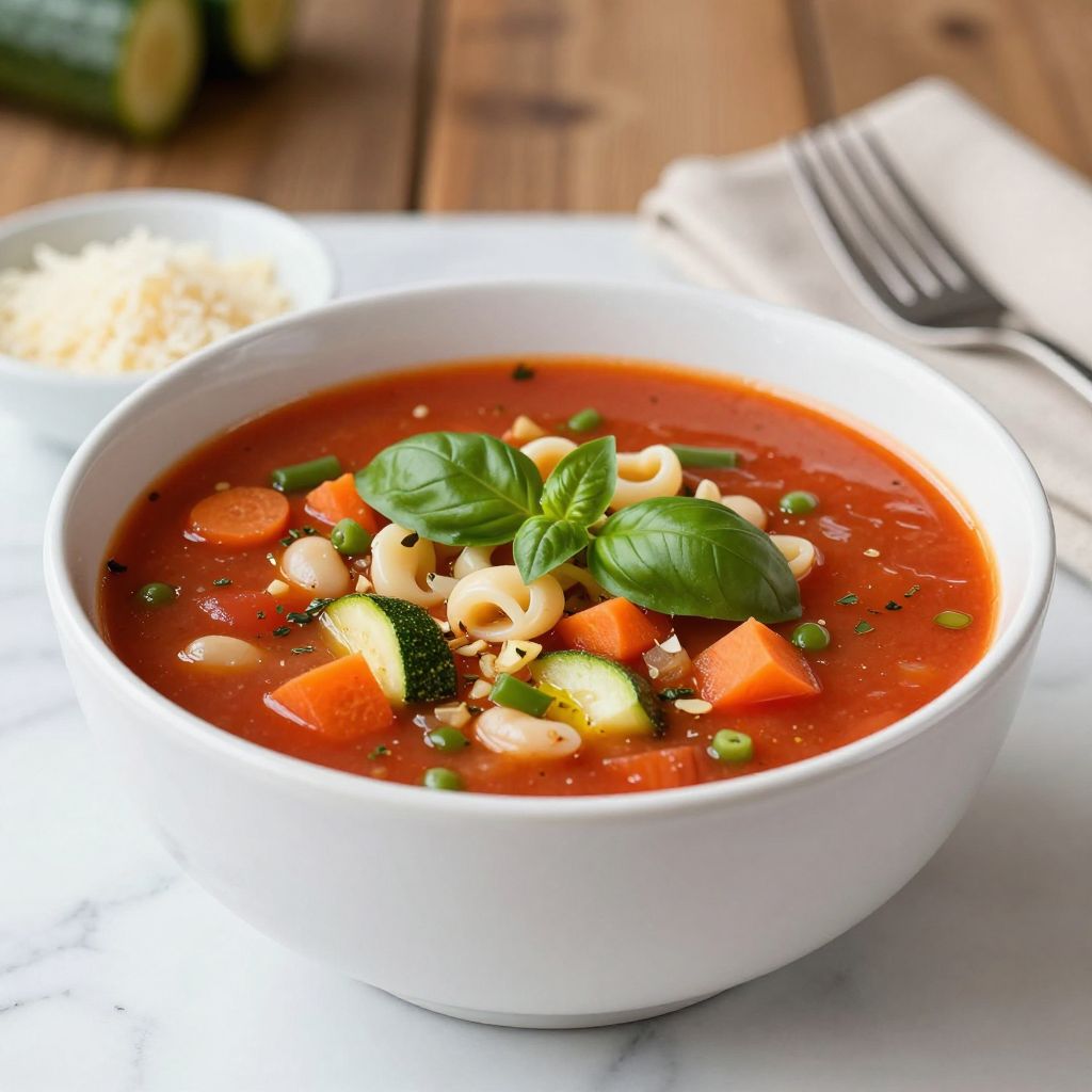 Authentic Italian Minestrone Soup