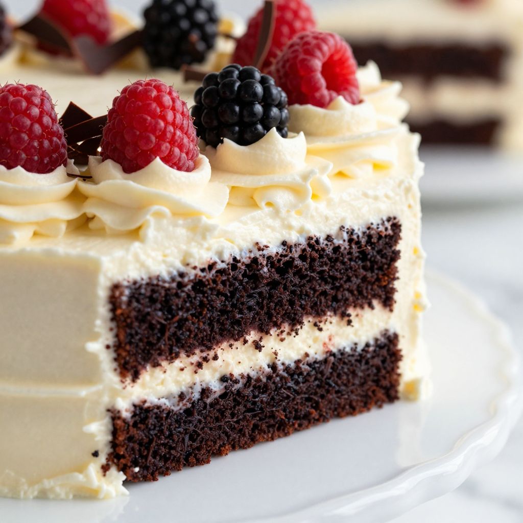 Black Velvet Cake Step Image