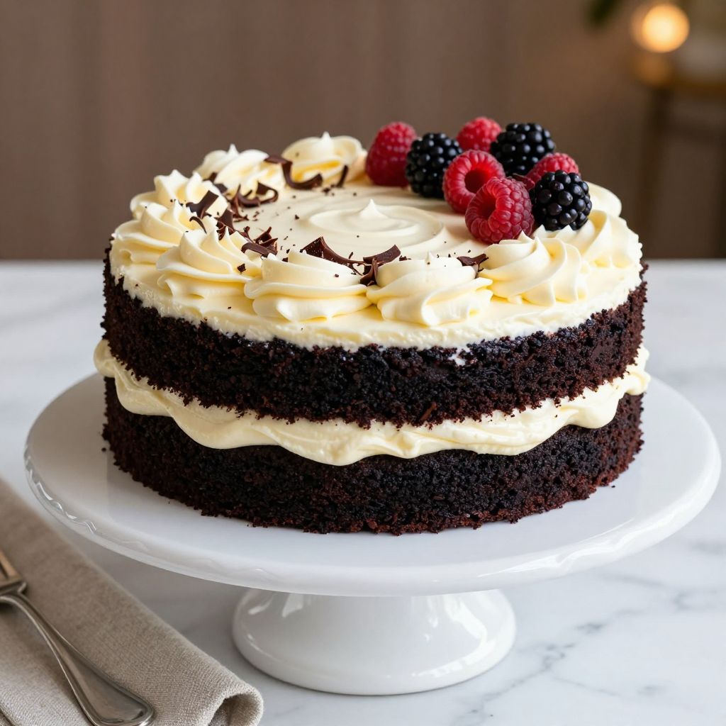 Black Velvet Cake Final Image