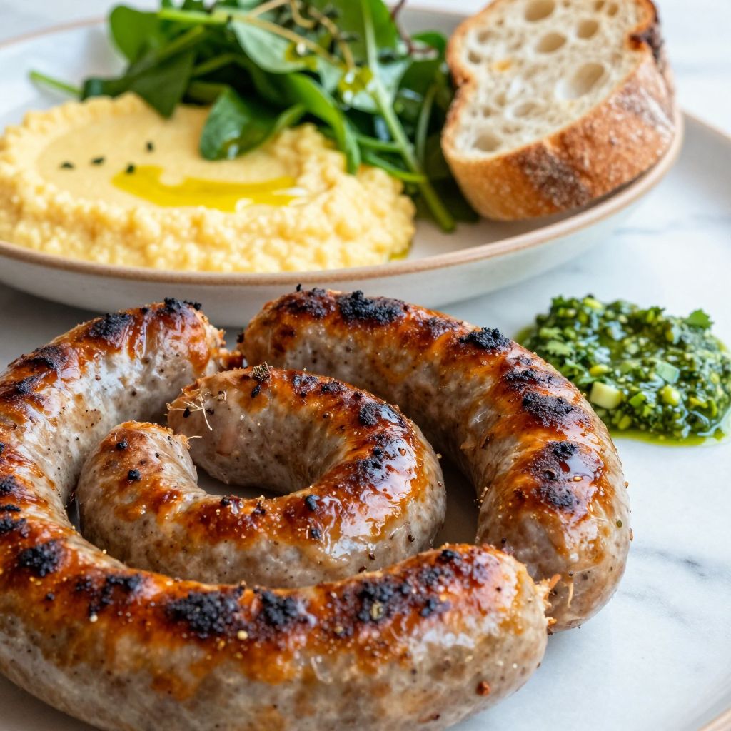 Boerewors step cooking