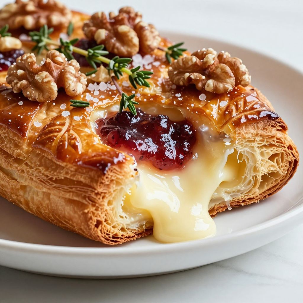 Brie en Croute step by step