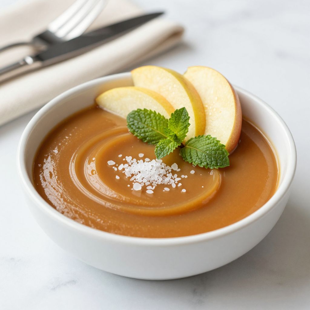 Finished cajeta sauce in jar