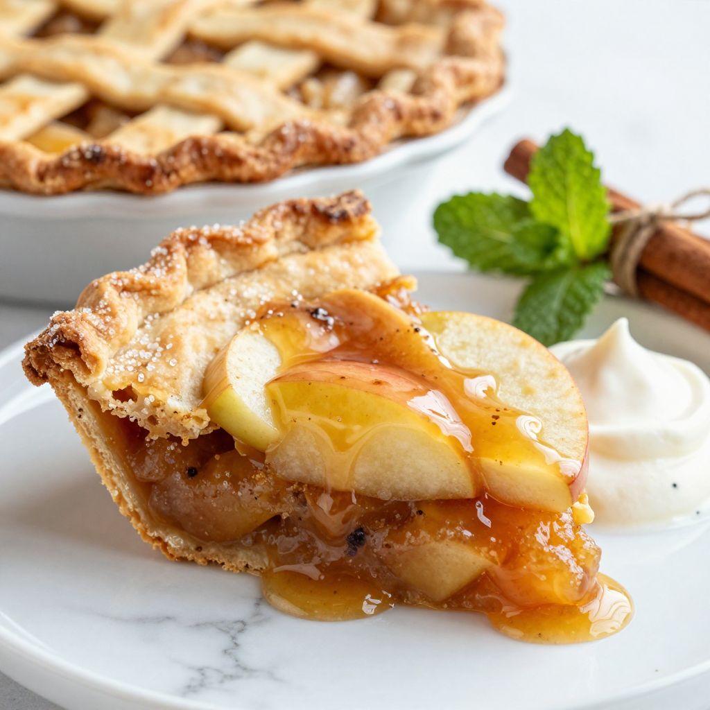 Canned Apple Pie Filling in Jars