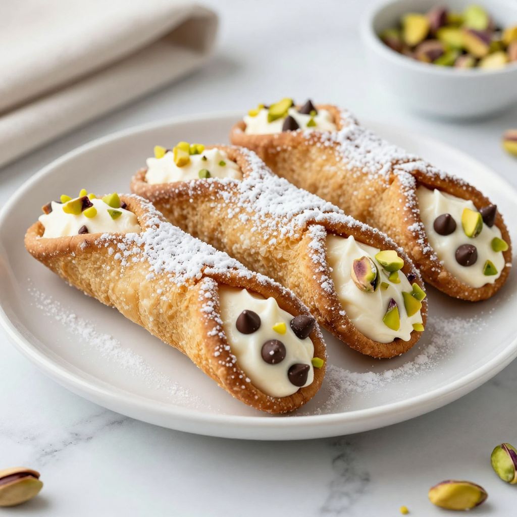 Filled Cannoli Cookies