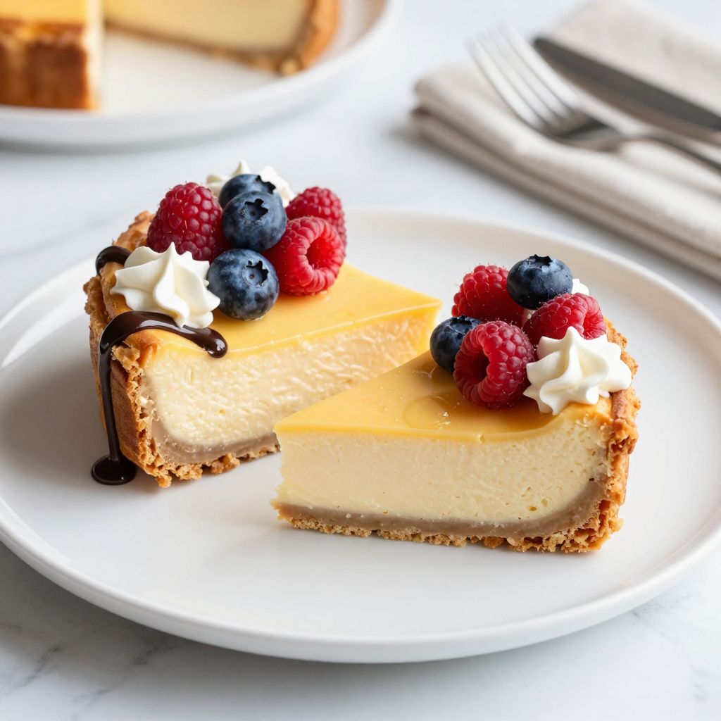 Cheesecake Pie Serving
