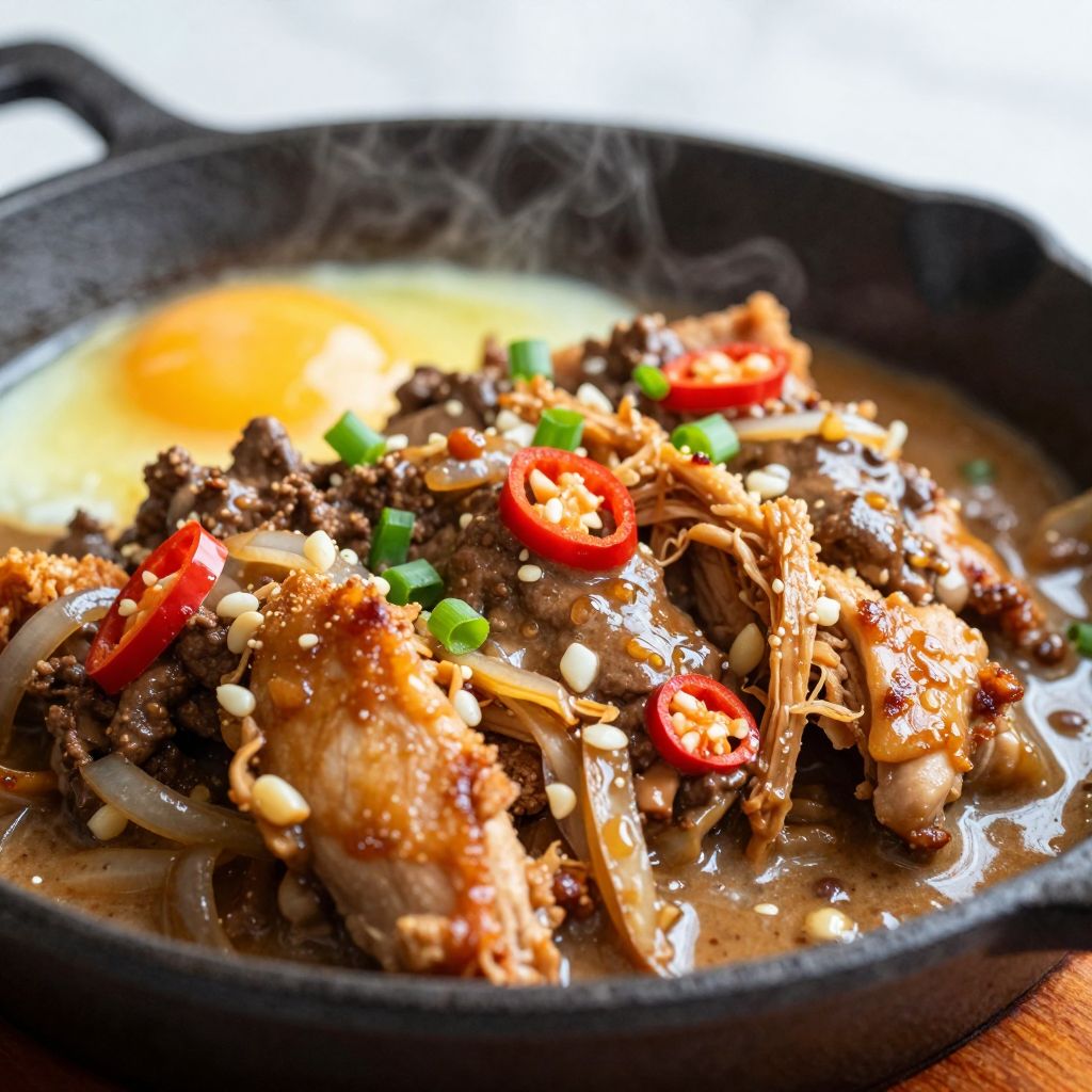 Chicken Sisig cooking step