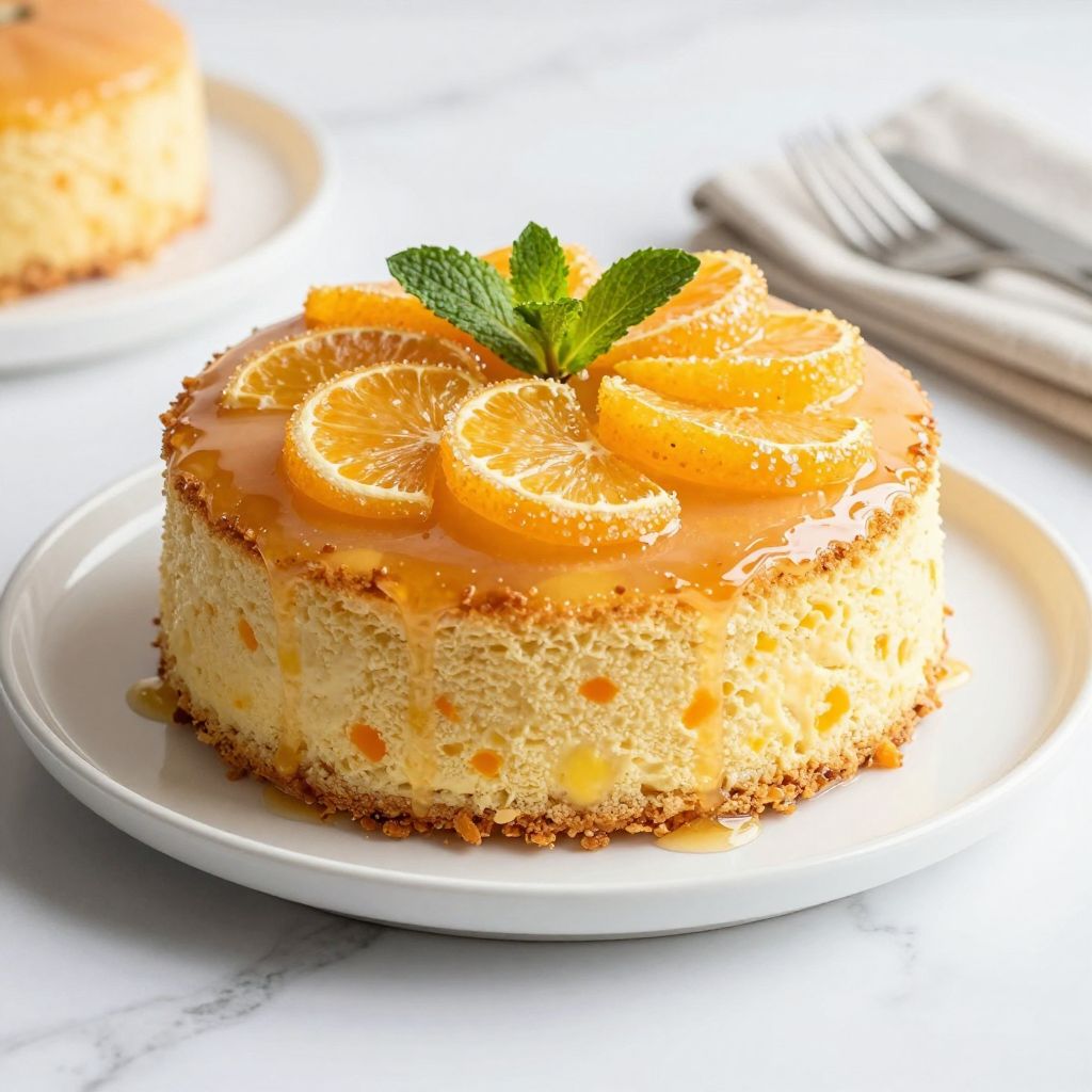 Clementine Cake Ready to Serve