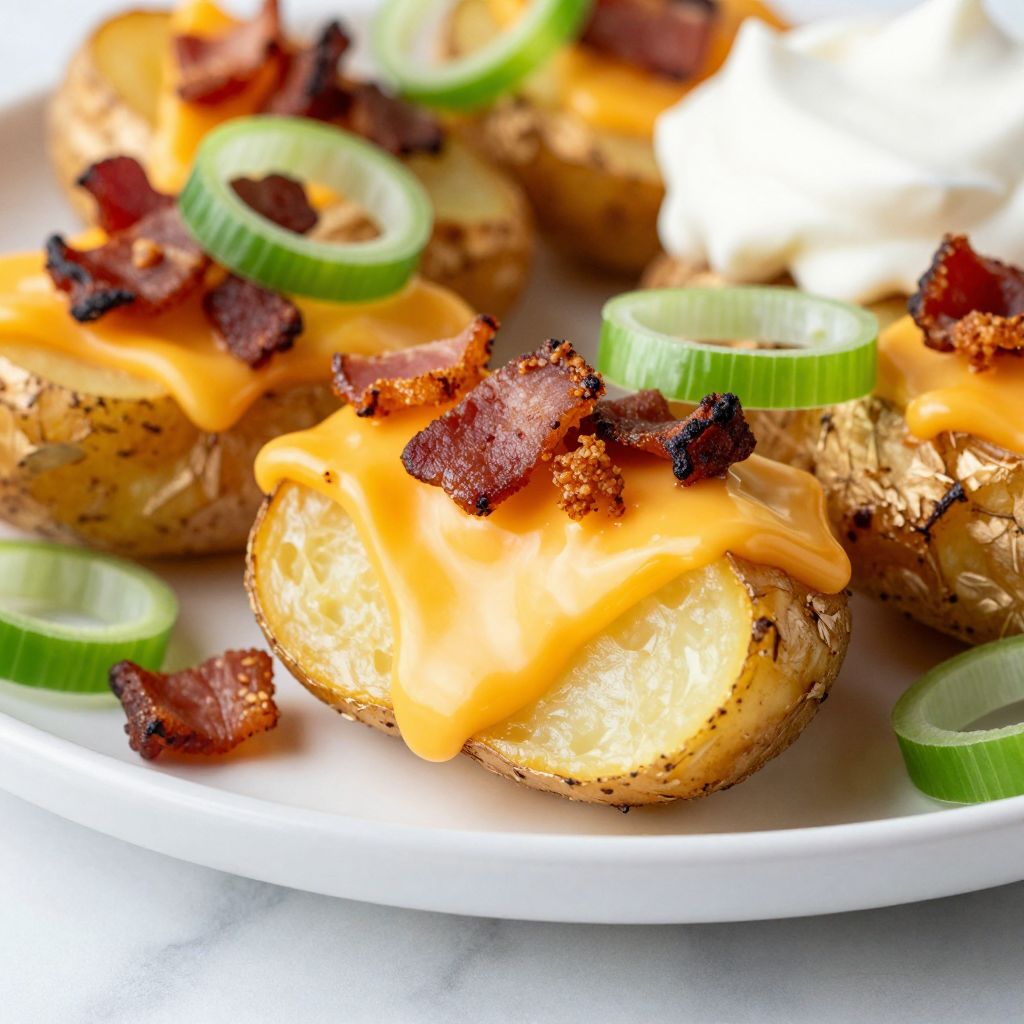 Crack potatoes step image