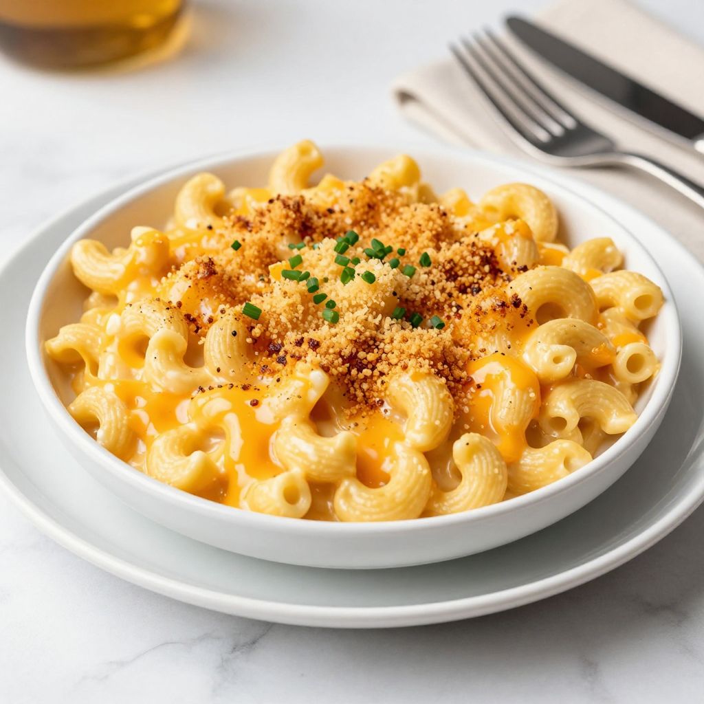 Cracker Barrel Mac and Cheese final dish image