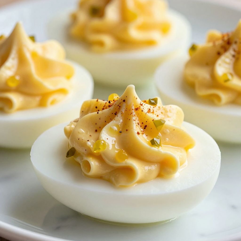 Deviled Eggs with Relish Step Image