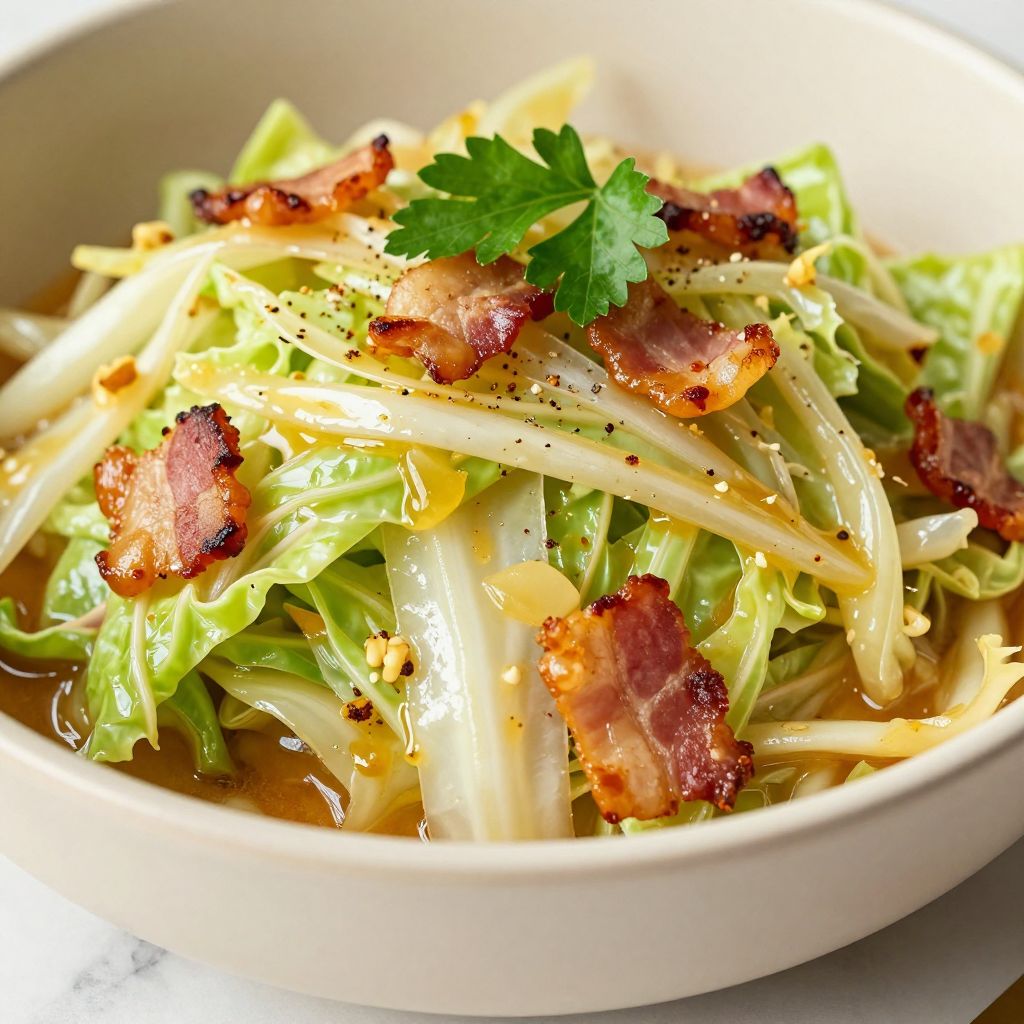 Dirty Cabbage Cooking Step