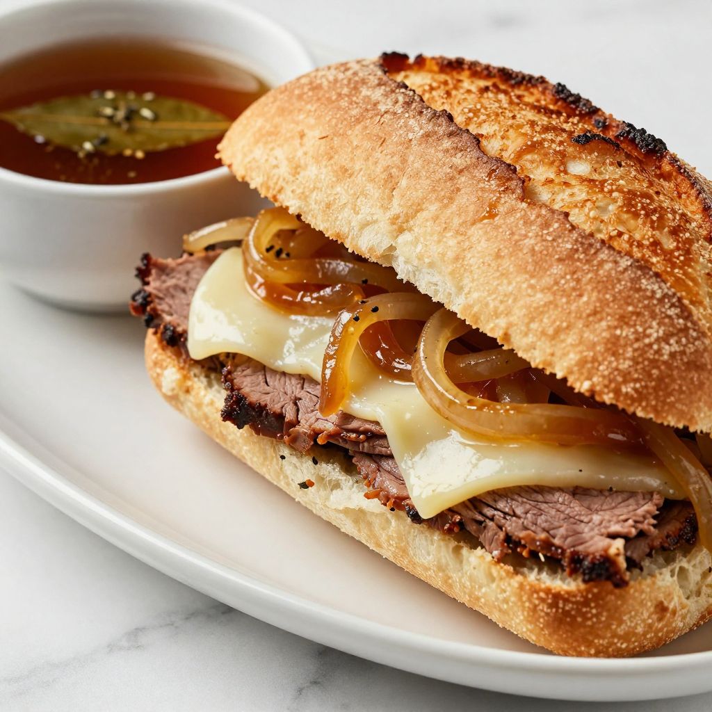 Easy French Dip Sandwich