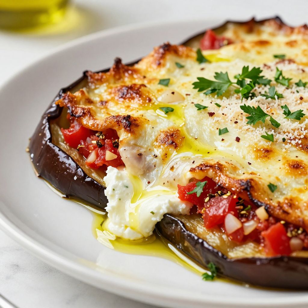 Eggplant casserole step by step image