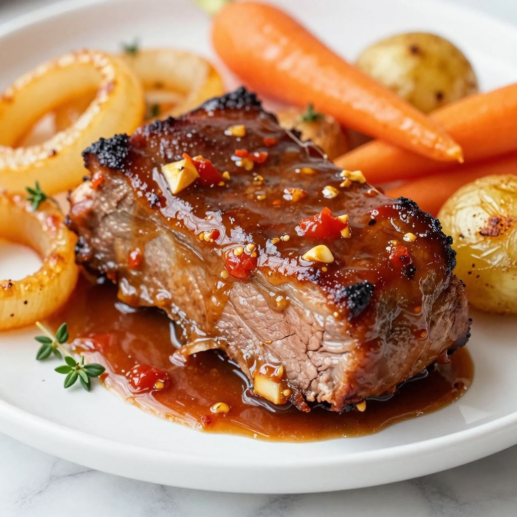 Flanken Short Ribs Cooking