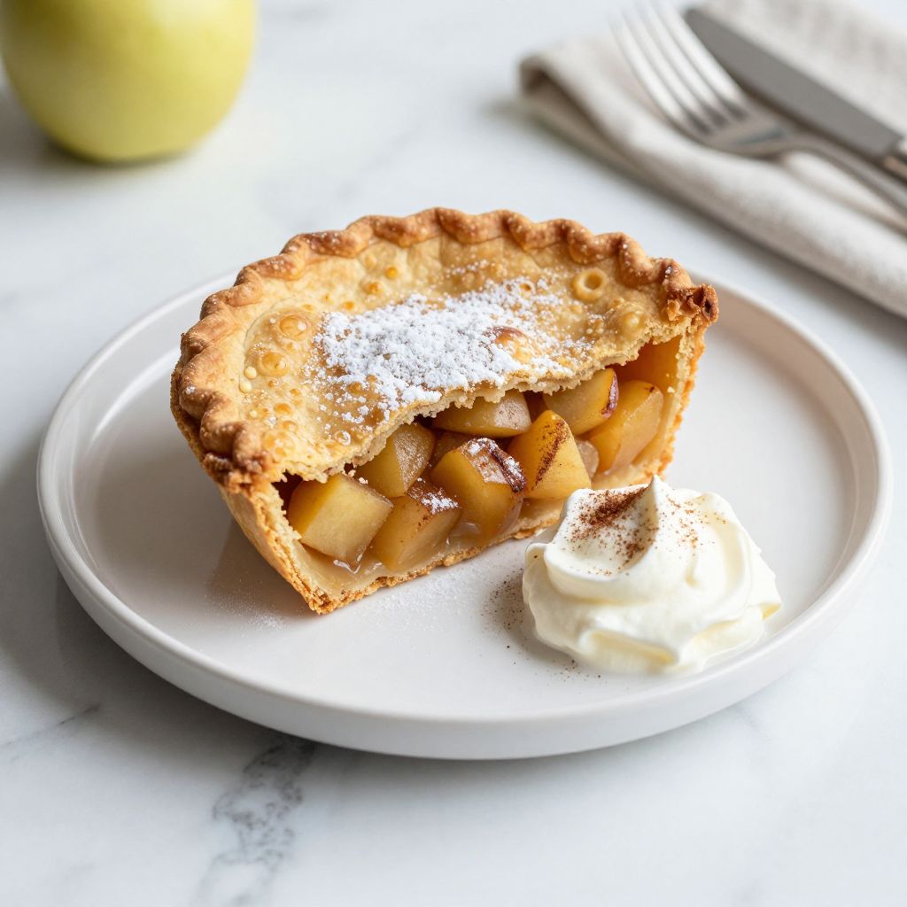 Finished Fried Apple Pie