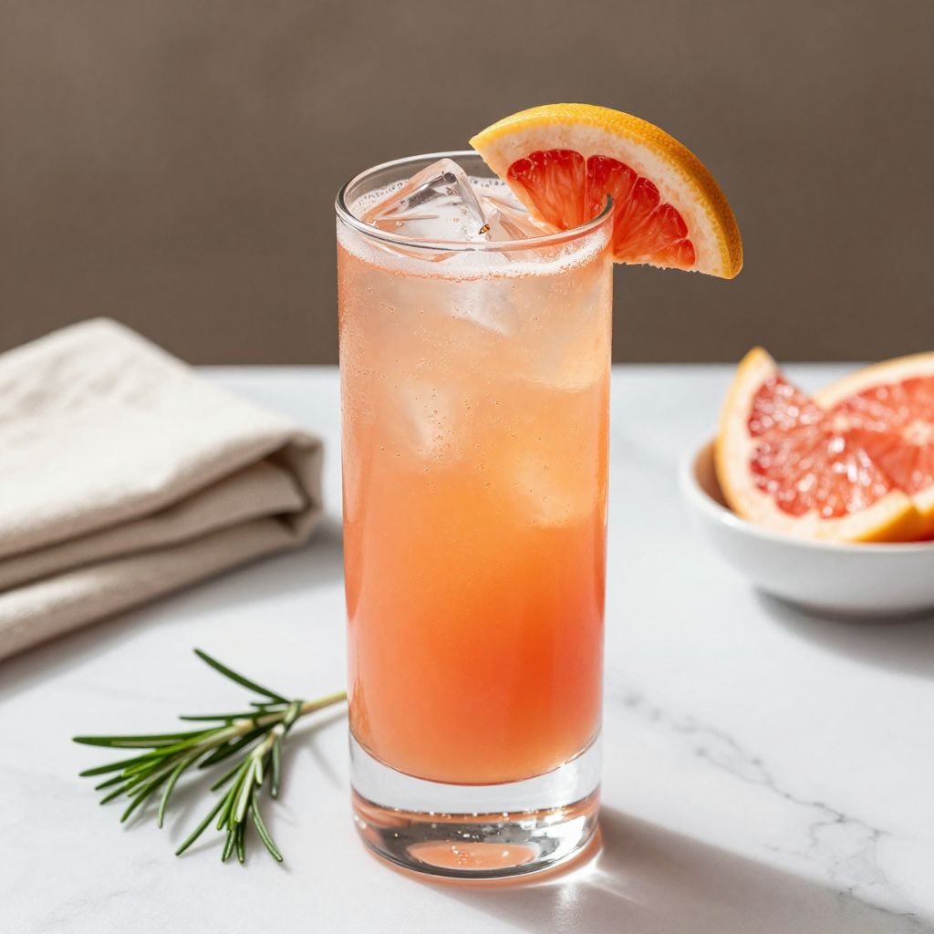 Grapefruit Crush cocktail glass