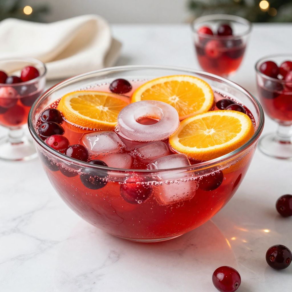 Jingle Juice festive punch bowl