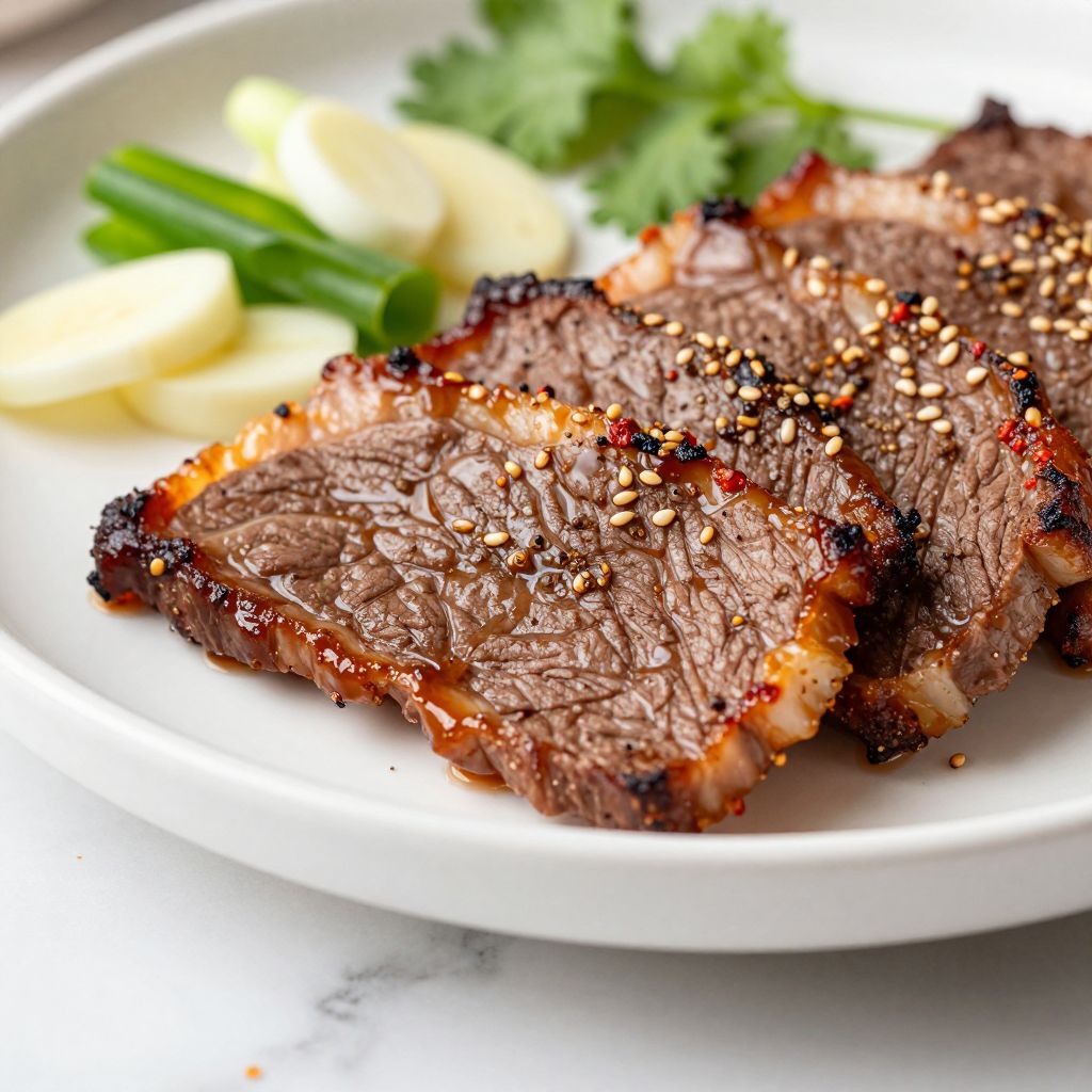 Korean BBQ marinade preparation