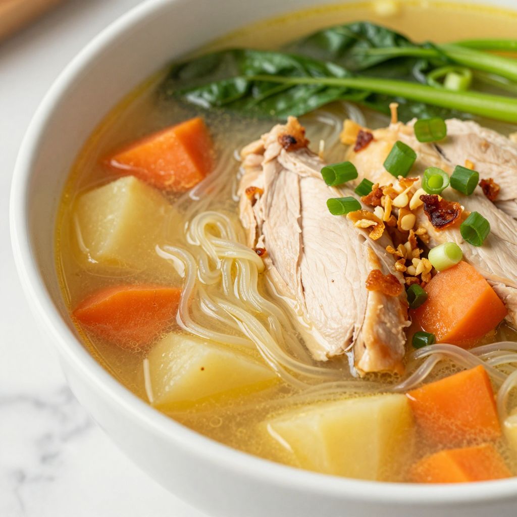 Lomi recipe step by step image