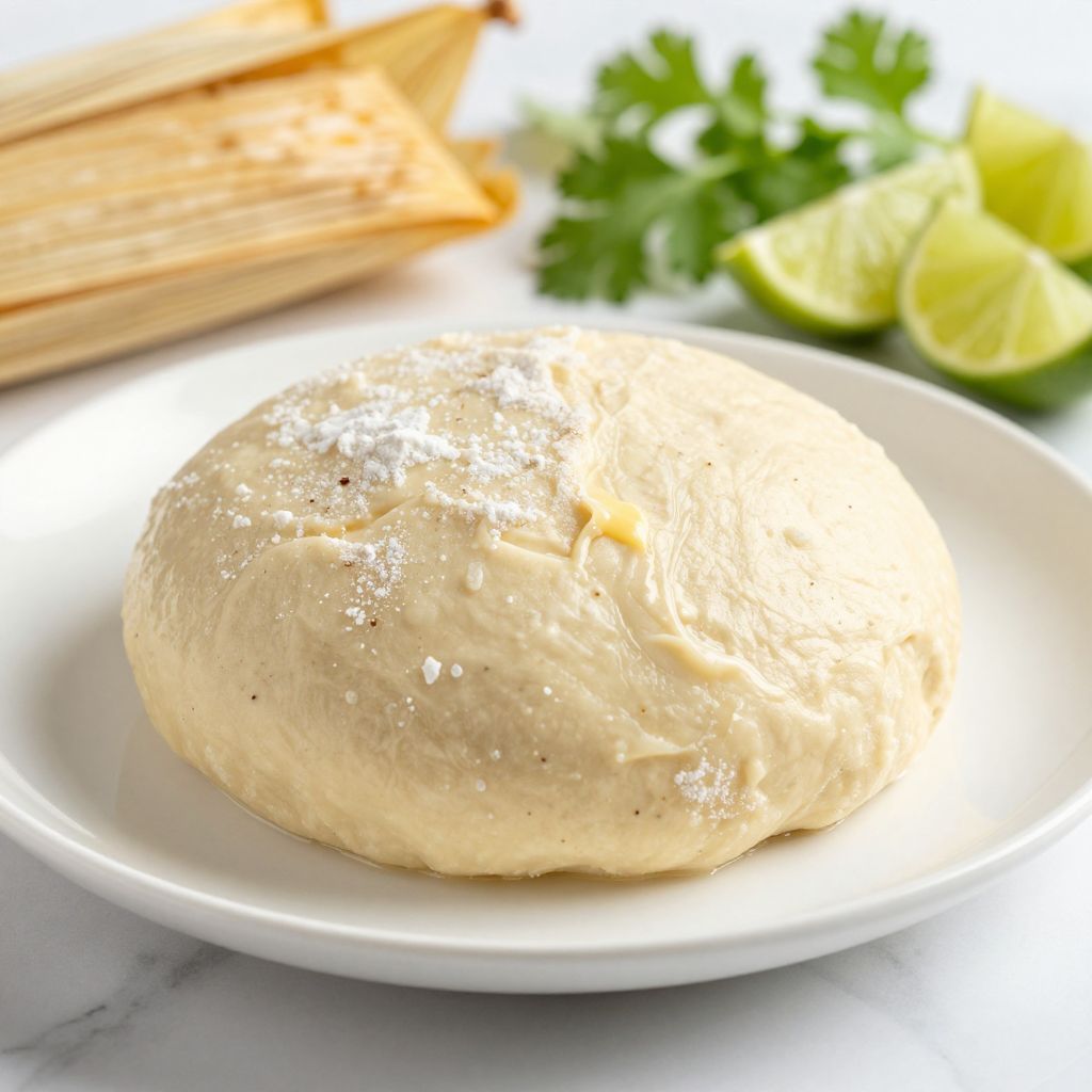 Masa for Tamales step by step