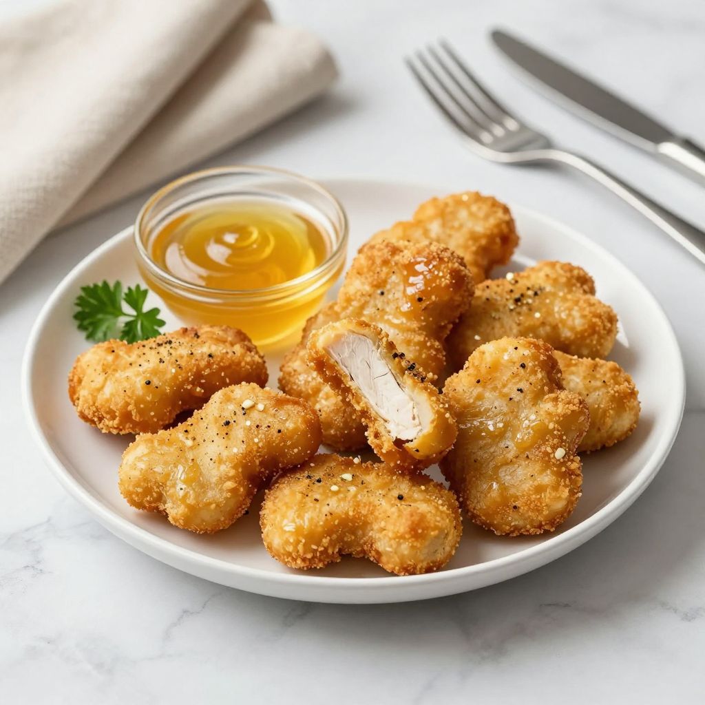 Finished McDonald's Chicken Nuggets
