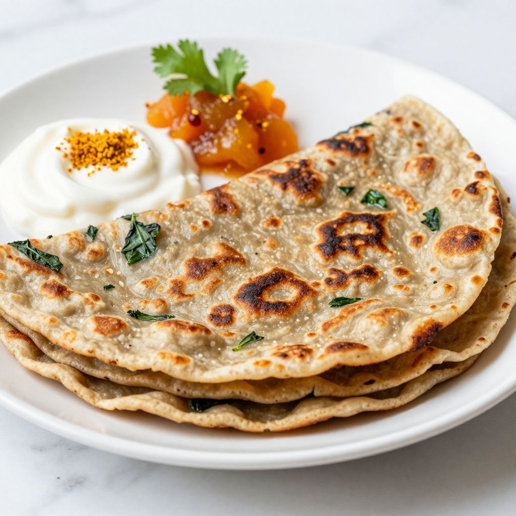 Methi paratha step by step