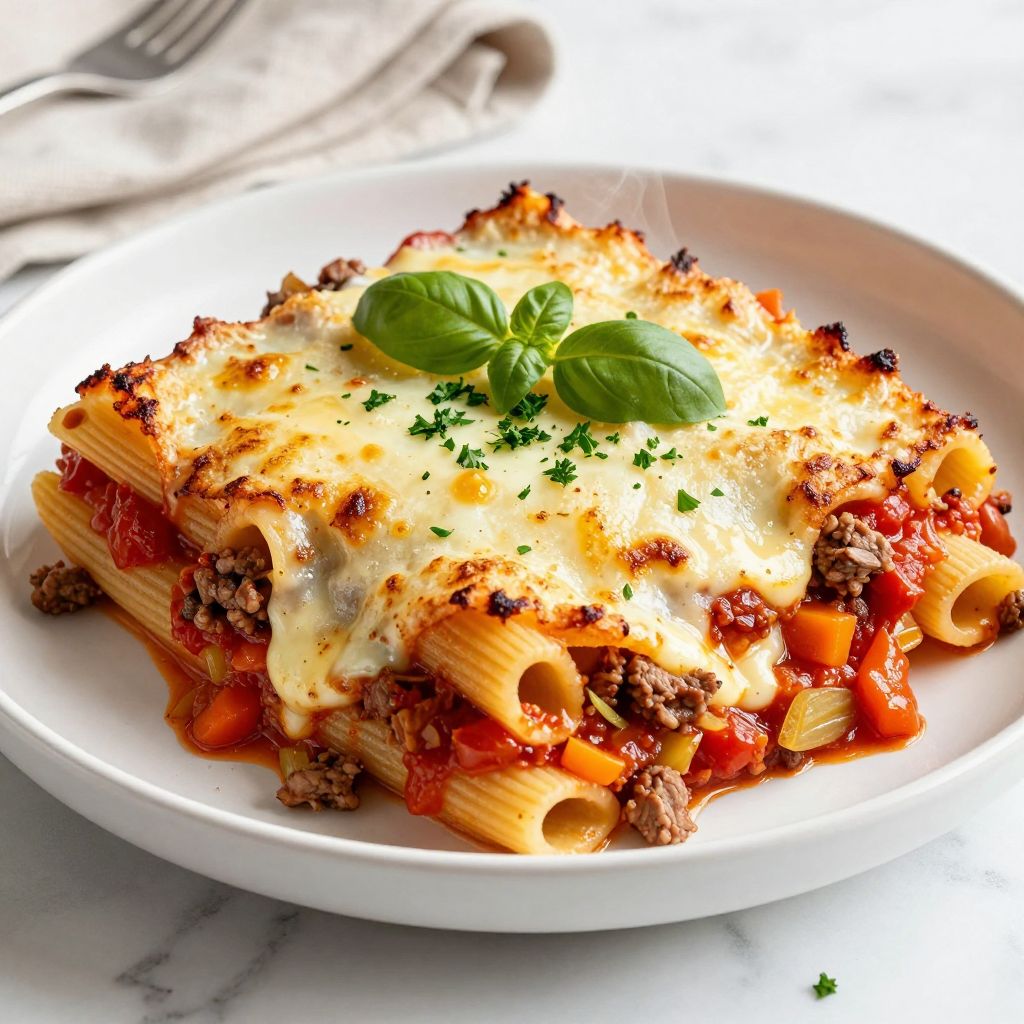 Pasta al Forno final casserole image