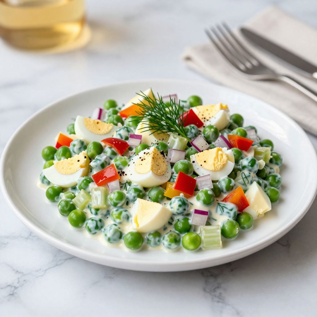 Pea salad final image