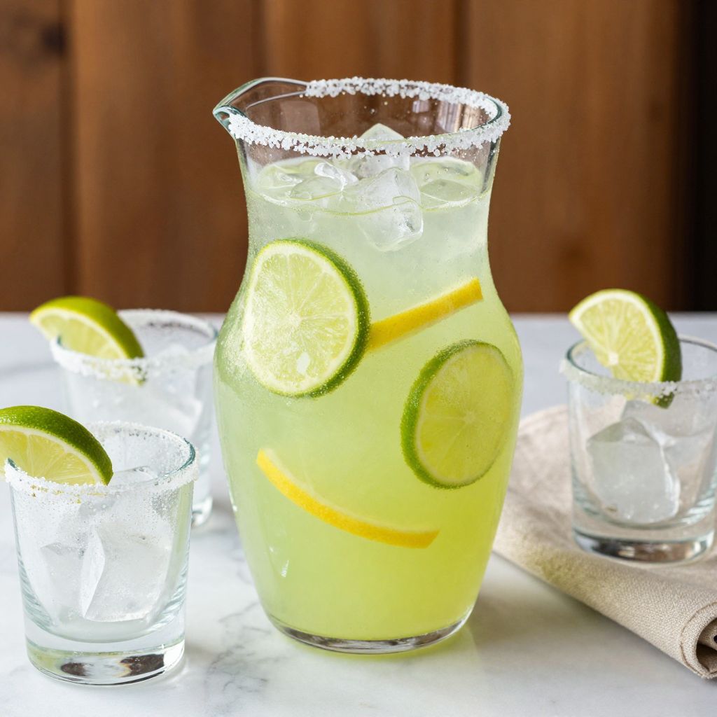 Pitcher of Margarita Serving