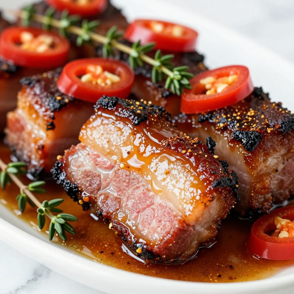 Pork Belly Burnt Ends Step