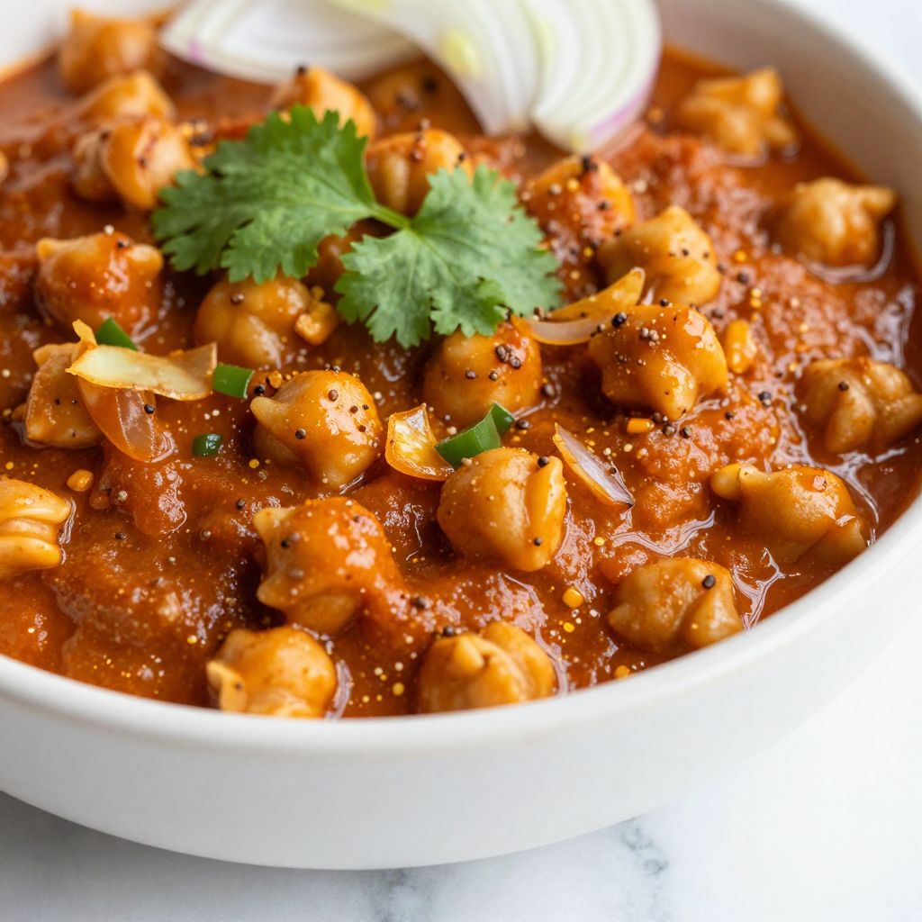 Punjabi Chole Cooking Step