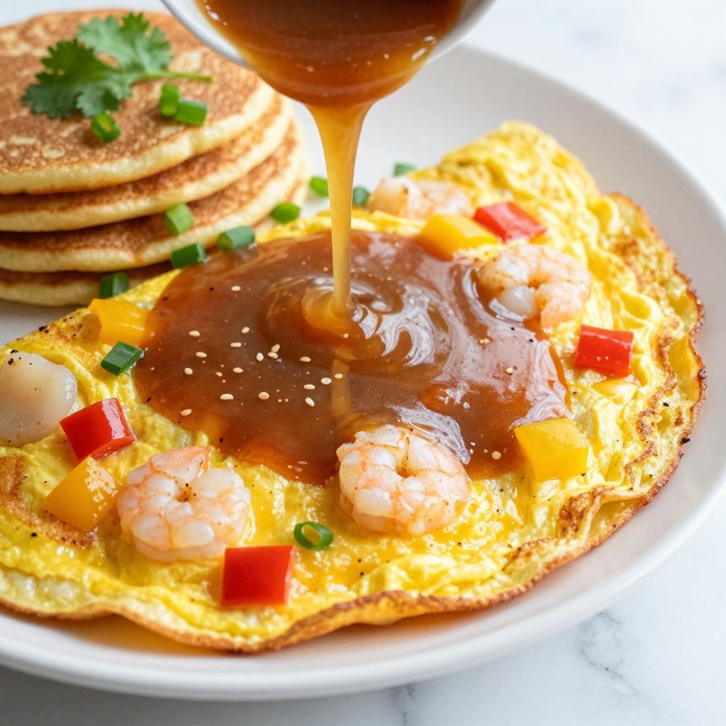 Egg Foo Young Cooking Steps