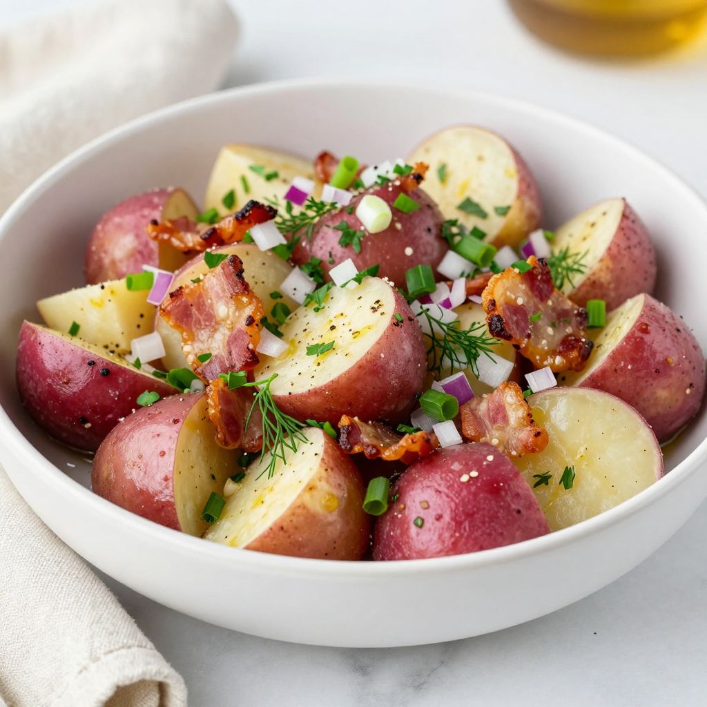 Finished Red Skin Potato Salad