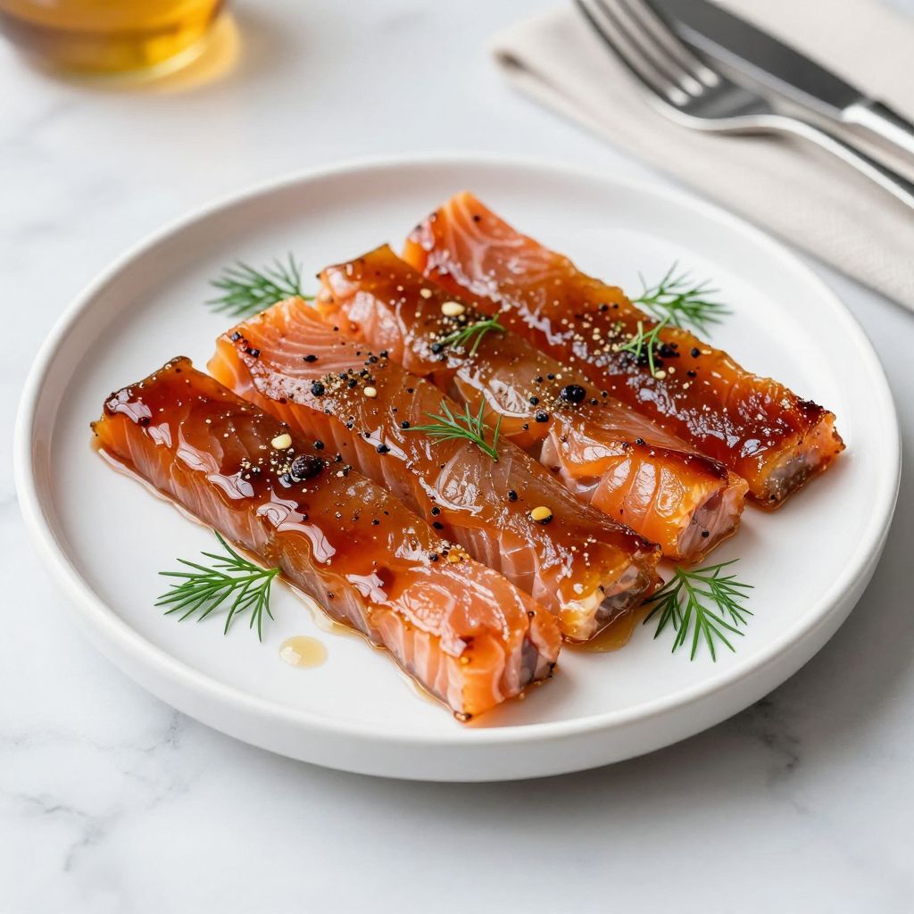 Finished salmon candy