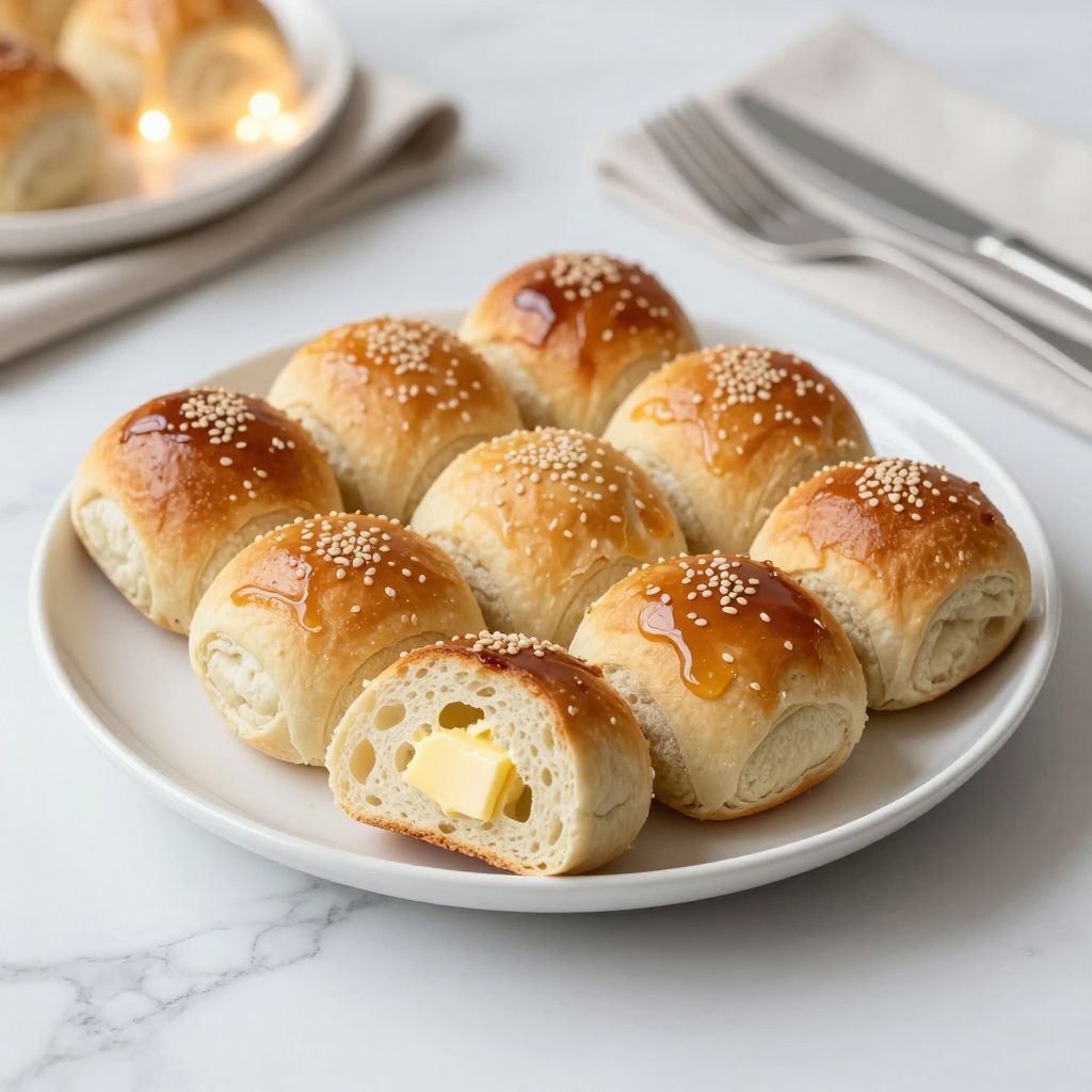 Finished sandwich rolls