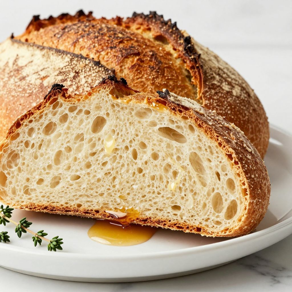 Self Rising Flour Bread baking step