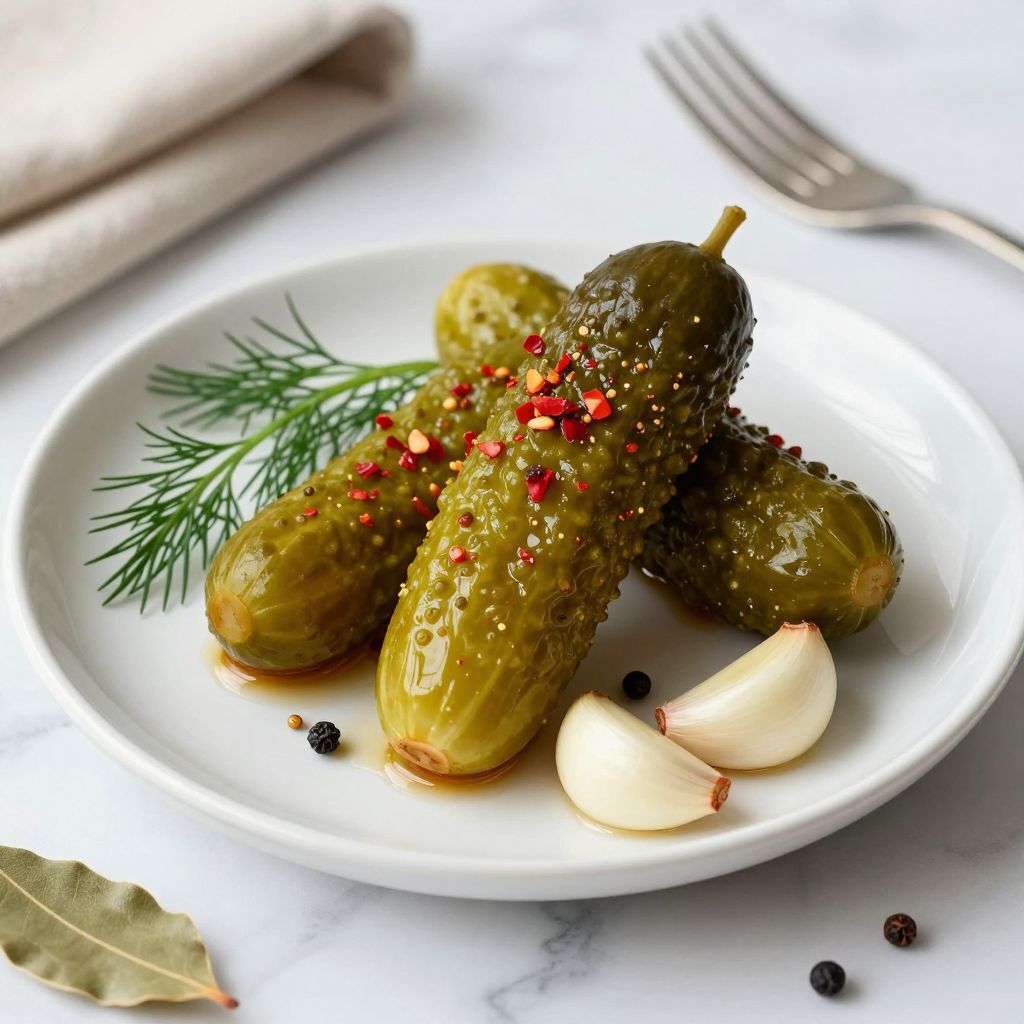 spicy dill pickle variation image