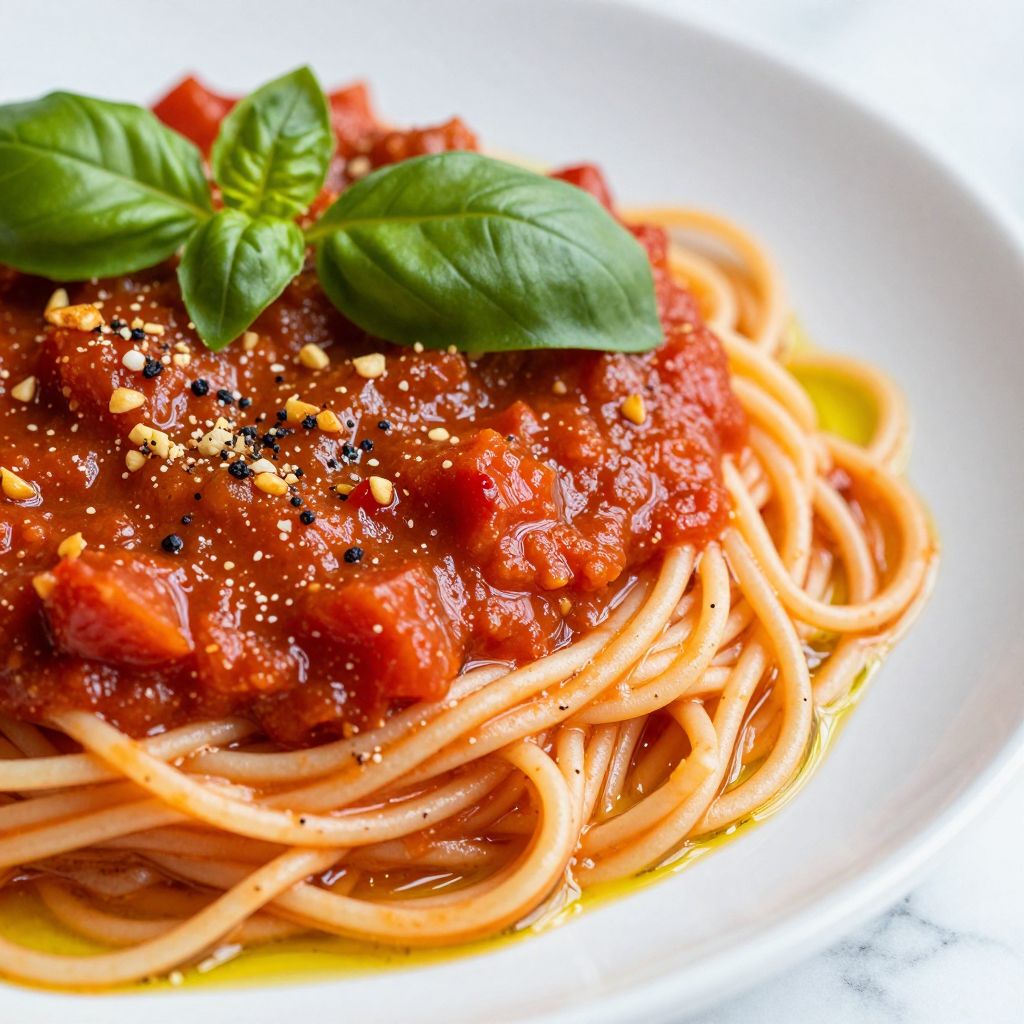 Sugo Recipe Step Illustration