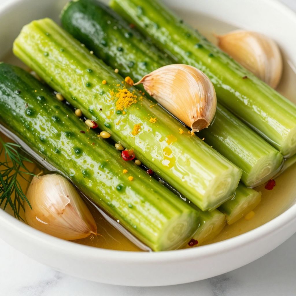 Sweet Pickles Step Preparation