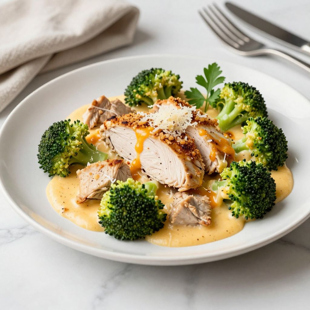 Turkey Divan served