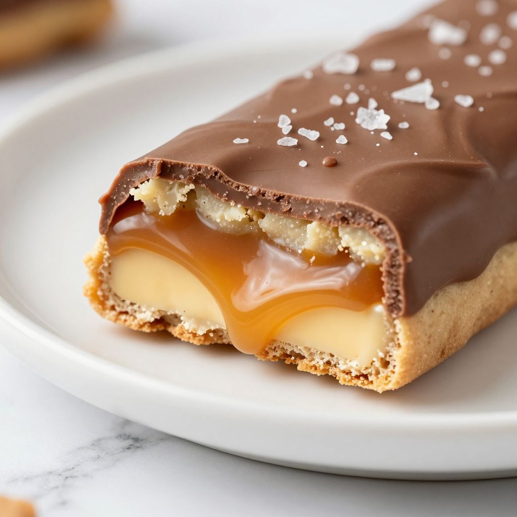 Twix cookie bars step-by-step photo